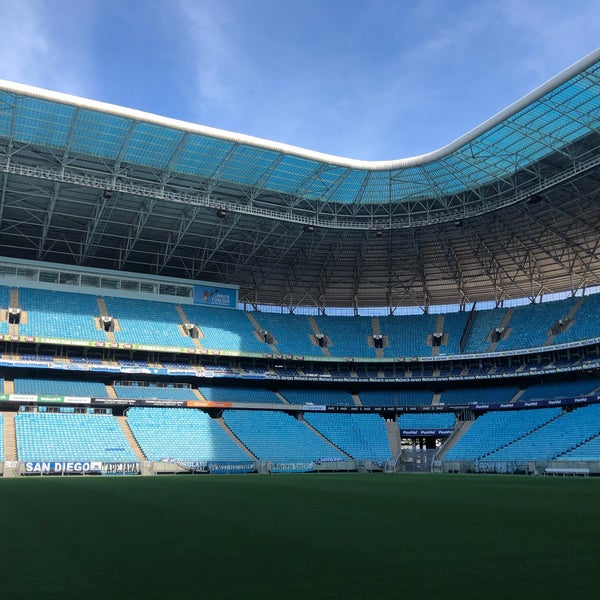 Снимок сделан в Arena do Grêmio пользователем Lídia M. 11/12/2019