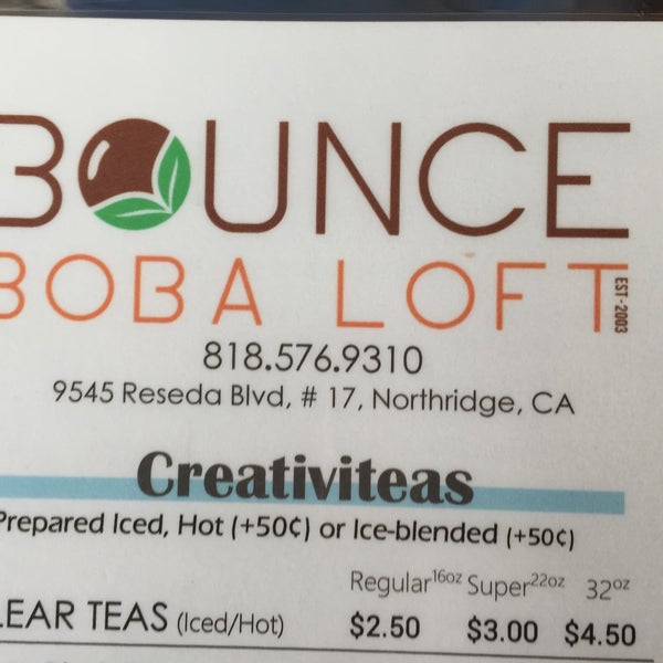 Foto tirada no(a) Bounce Boba Loft por Kaye O. em 2/15/2016