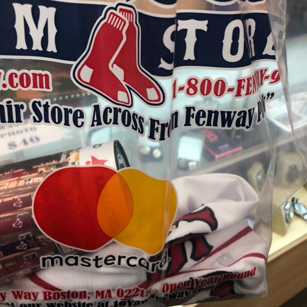 Photo taken at Red Sox Team Store by Rocio A. on 6/24/2018