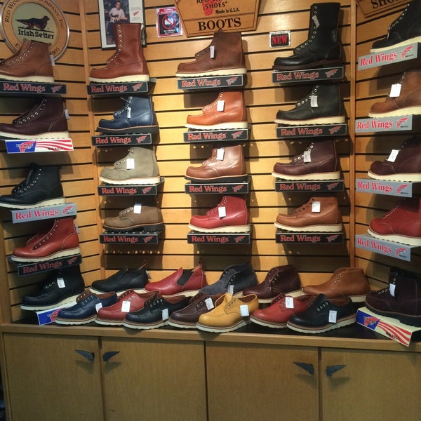 red shoe shop