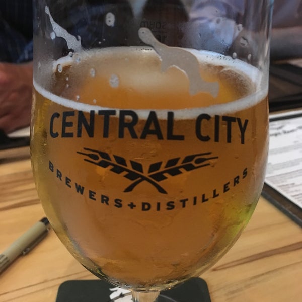 Photo taken at Central City Brew Pub by Mark M. on 10/1/2016