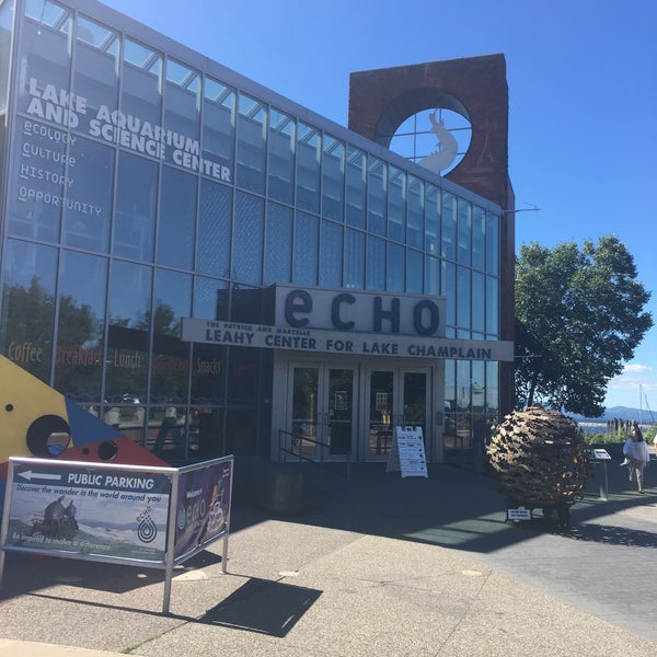 Photo taken at ECHO Lake Aquarium &amp; Science Center by Ed A. on 9/15/2016