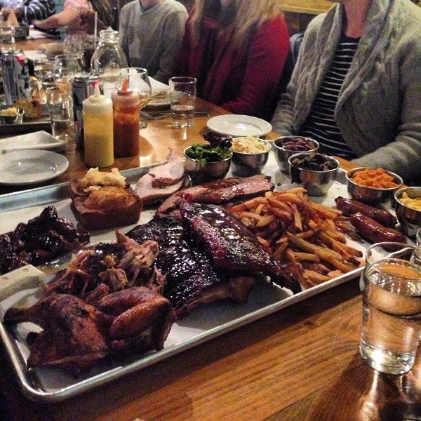 Photo taken at Bluebird Barbecue by Ed A. on 3/23/2015