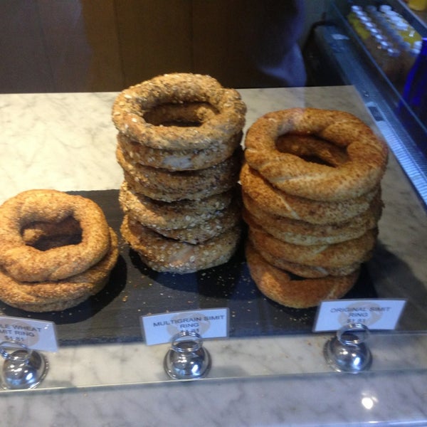 Photo taken at Simit + Smith - NYC by Greg on 9/6/2013