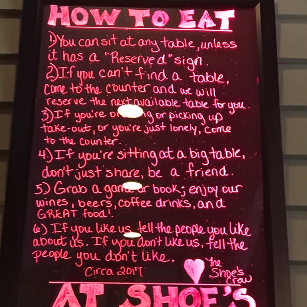 Shoe's Cup & Cork Café