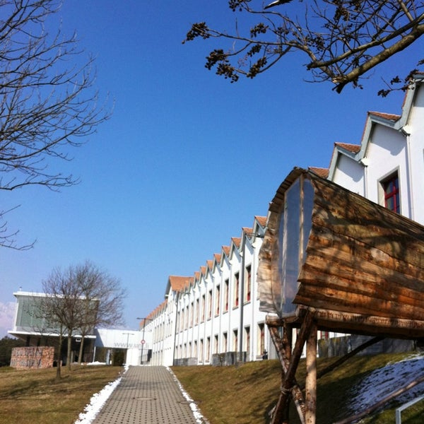 Photo taken at University of Liechtenstein by Simone B. on 2/25/2013