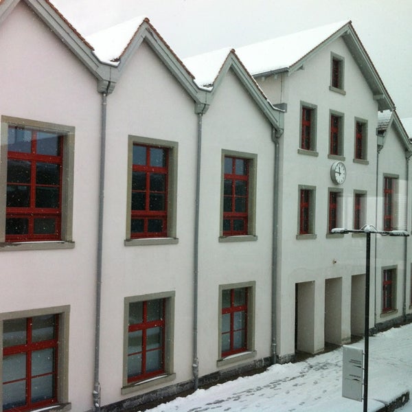 Photo taken at University of Liechtenstein by Simone B. on 2/12/2013