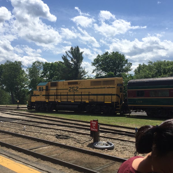 Photo taken at Conway Scenic Railroad by Bryan M. on 6/9/2018