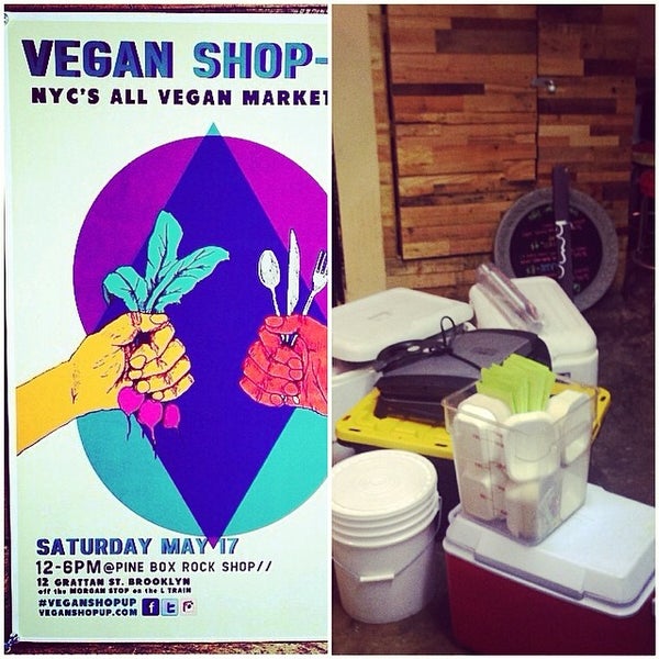 Снимок сделан в Vegan Shop Up пользователем Organic G. 5/17/2014