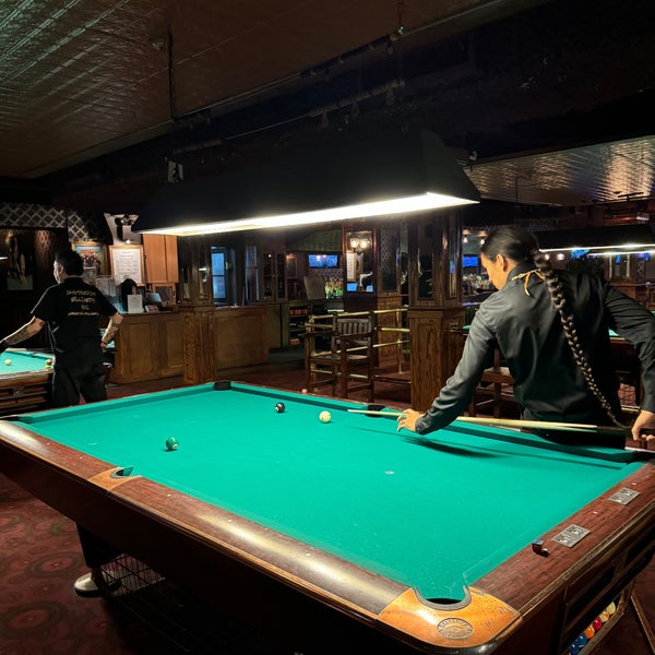 Photo taken at Amsterdam Billiards &amp; Bar by Eric A. on 11/7/2023