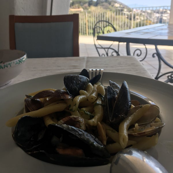 Photo taken at Ischia Hotel Torre Sant&#39; Angelo by Zdeňka Š. on 4/8/2018