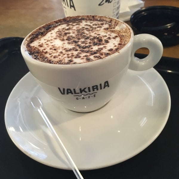 Photo taken at Valkiria Café by Letícia T. on 3/7/2017