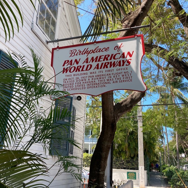 Birthplace of Pan American Airlines Key West, FL