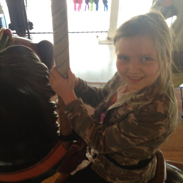 Photo taken at Forest Park Carousel by Katy R. on 4/28/2013