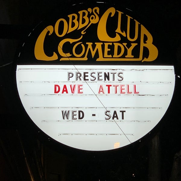 Photo taken at Cobb&#39;s Comedy Club by Poria A. on 2/6/2022