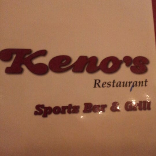 Photo taken at Keno&#39;s Sports Bar by Liz S. on 11/24/2012