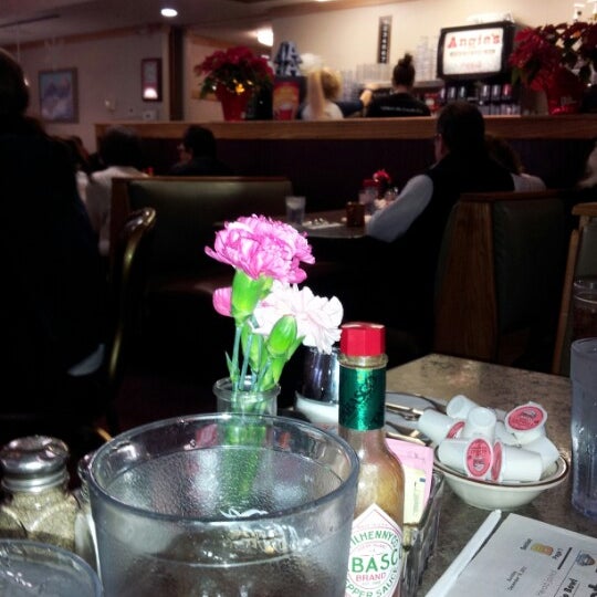Photo taken at Angie&#39;s Restaurant by Travis F. on 12/16/2012