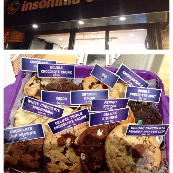 Photo taken at Insomnia Cookies by Mon F. on 12/3/2014