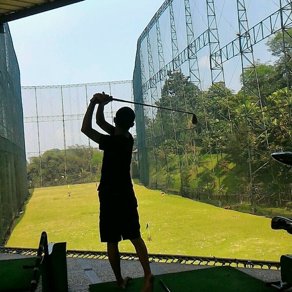 The Valley Golf Driving Range Golf Course in Bandung