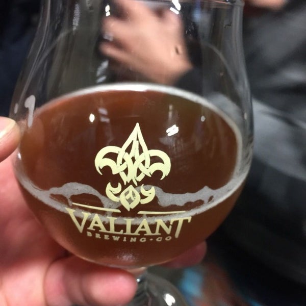 Photo taken at Valiant Brewing Company by Mike R. on 3/26/2017
