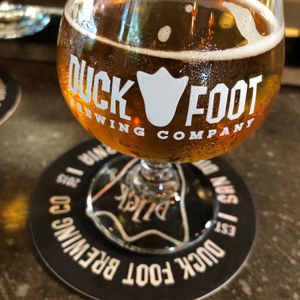 Photo taken at Duck Foot Brewing Company by Mike R. on 8/12/2019