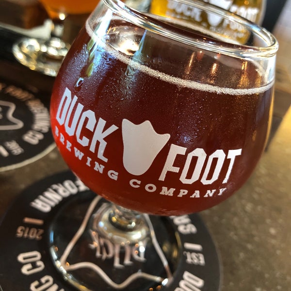 Photo taken at Duck Foot Brewing Company by Mike R. on 8/12/2019