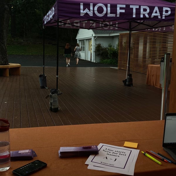 Photo taken at Wolf Trap National Park for the Performing Arts (Filene Center) by M on 9/7/2022