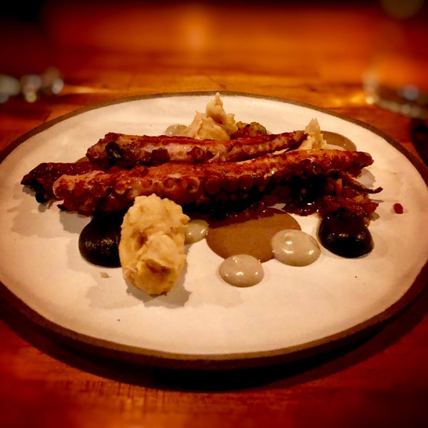 The Octopus is the best dish - smoky, tender, cooked to perfection. The Lamb Saddle was also great. The Winter Salad with watermelon beet is a definite must try. Just ask when not listed on the menu.