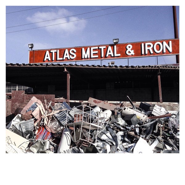 Photo taken at Atlas Metal &amp; Iron Corp by Jackie F. on 1/8/2015