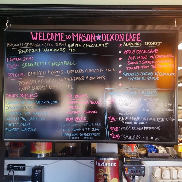 Photo taken at Mason-Dixon Cafe by Kelly H. on 12/5/2015