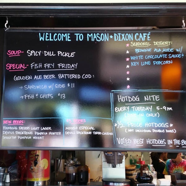 9/11/2015 tarihinde Kelly H.ziyaretçi tarafından Mason-Dixon Cafe'de çekilen fotoğraf