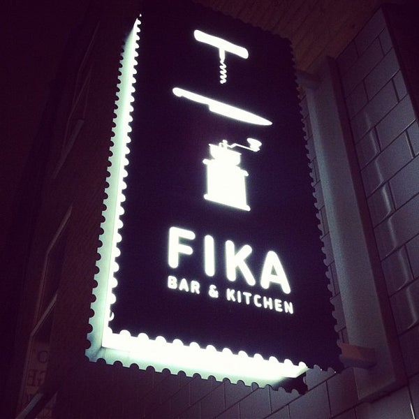 Photo taken at Fika by Robert T. on 10/3/2012