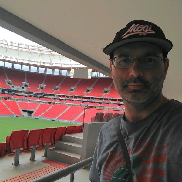 Photo taken at Estádio Nacional de Brasília Mané Garrincha by Charles R. on 2/25/2020
