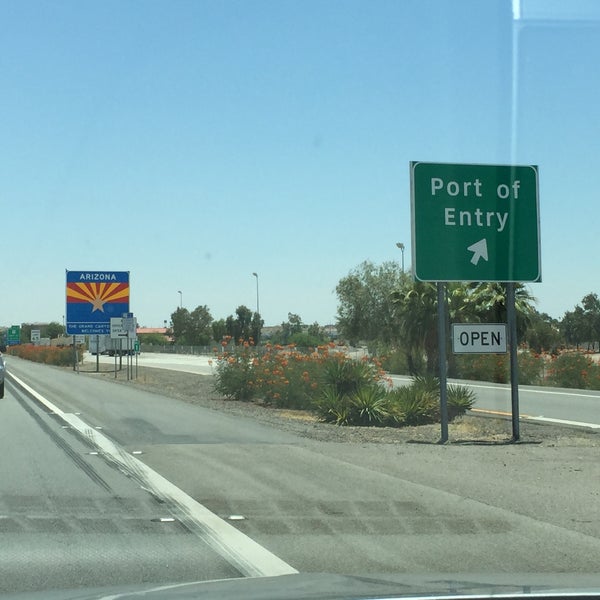 Arizona Port Of Entry Yuma, AZ