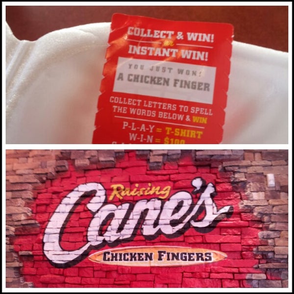 Photo taken at Raising Cane&#39;s Chicken Fingers by KiM P. on 1/9/2013