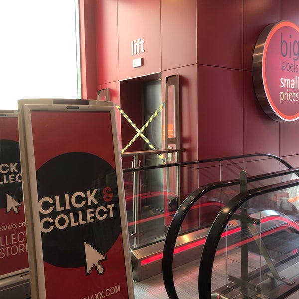 TK Maxx Clothing Store in Ealing