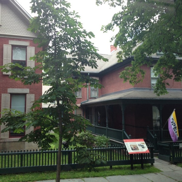 Photo taken at National Susan B. Anthony Museum &amp; House by Niki D. on 7/27/2014