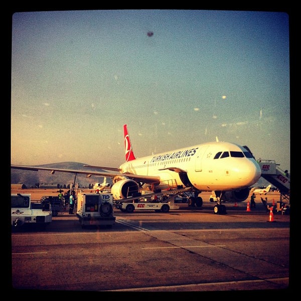 Bodrum Turkey April 15 2014 Atlasjet Airplane Boarding At Stock Photo Picture And Royalty Free Image Image 32243155