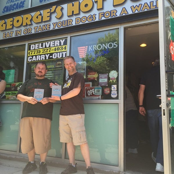 Photo taken at George&#39;s Hot Dogs by Jim B. on 5/23/2015