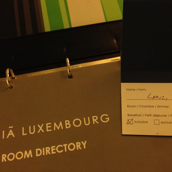 Снимок сделан в Hôtel Melià Luxembourg пользователем Rommel G. L. 1/18/2015