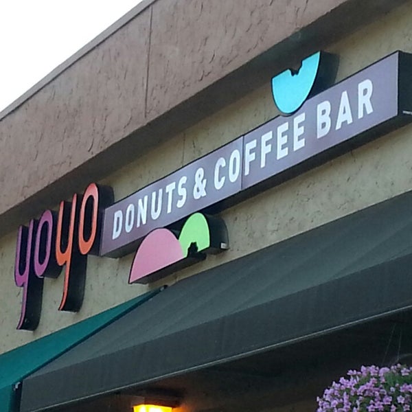 Photo taken at YoYo Donuts &amp; Coffee Bar by Greta L. on 8/18/2013