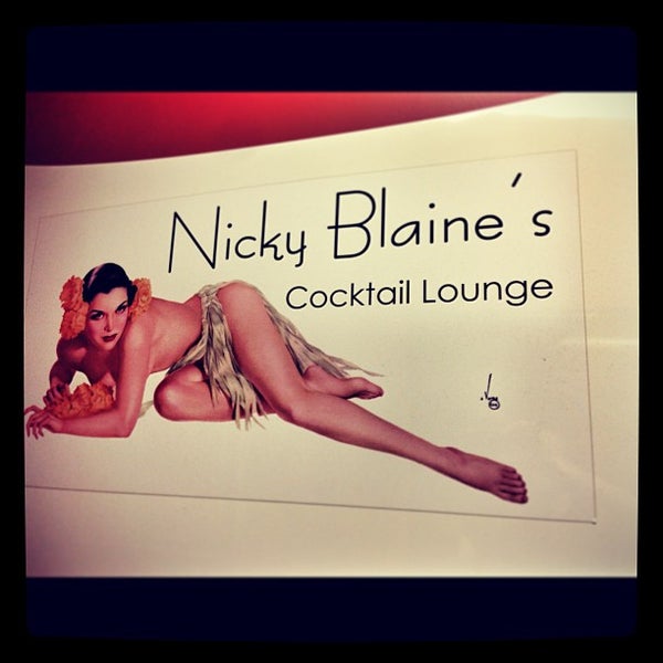 Photo taken at Nicky Blaine&#39;s Cocktail Lounge by Greg F. on 9/22/2013