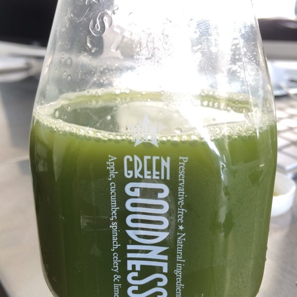 They have cold pressed juice now. Become a superhuman like me.