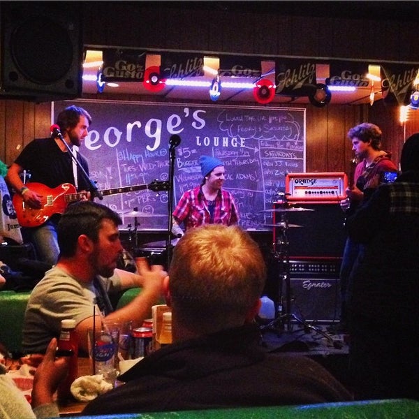 Photo taken at George&#39;s Lounge by James D. on 2/1/2015