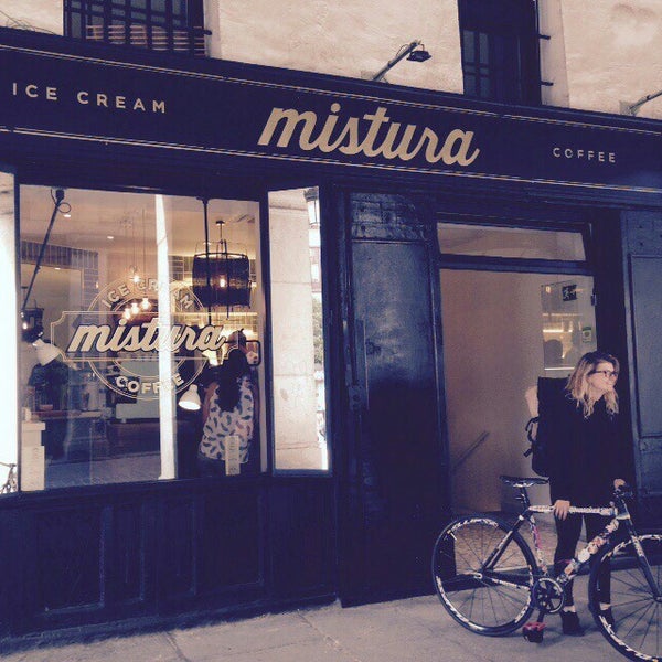 5/20/2015 tarihinde Belén L.ziyaretçi tarafından Mistura Ice Cream &amp; Coffee'de çekilen fotoğraf