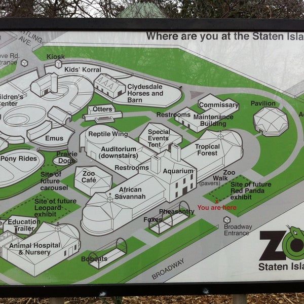 Staten Island Zoo Map Photos At Staten Island Zoo - Zoo In West Brighton