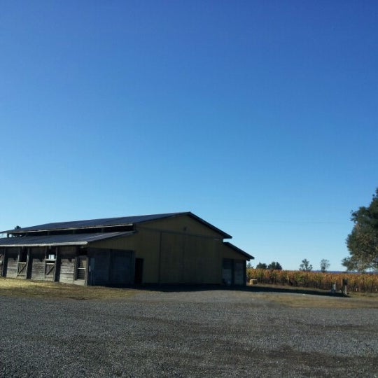 Photo taken at Benovia Winery by Woody G. on 10/28/2012