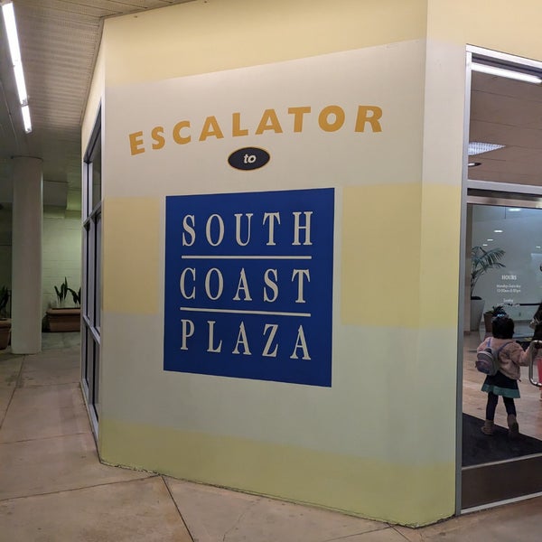 south coast plaza map