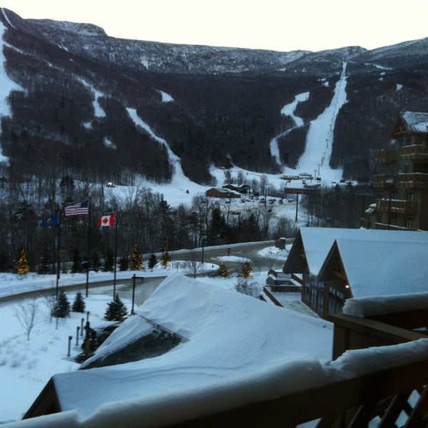 Photo taken at Stowe Mountain Lodge by Damian S. on 2/9/2013