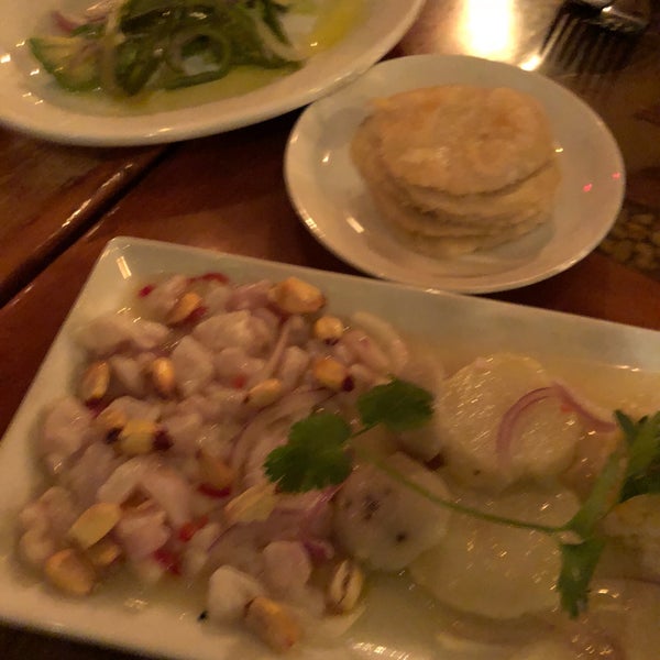 Amazing fresh flavors. Ceviche and homemade toritillas are star dishes